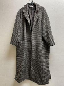 ○良品○apres jour mignon ガウンコート チェック サイズF