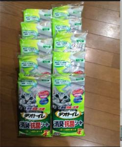 こんちゃん様専用　デオトイレ　消臭　抗菌シート　40枚セット　ユニ・チャーム