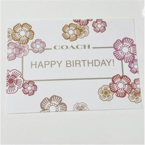 COACH バースデークーポン