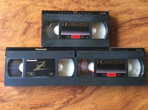 【中古】 ビデオテープ 120分 × 3本 TDK Panasonic
