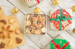 クリスマス・スター缶　クリスマス限定　毎年人気のクリスマスクッキー缶です♪ クッキー 2（deux）