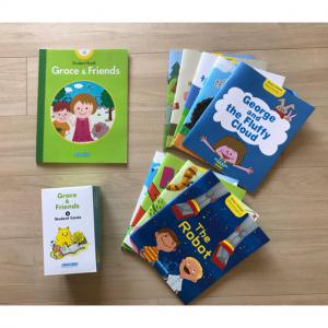 ★新品・未使用★ AEON KIDS Grace&Friends 教材A