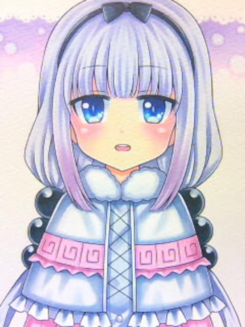 自作イラスト 小林さんちのメイドラゴン カンナ 女の子