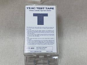 TEAC MTT-902 TAPE PATH CHECKER C-90 TYPE ティアックテストテープ テープパスチェッカー 中古品