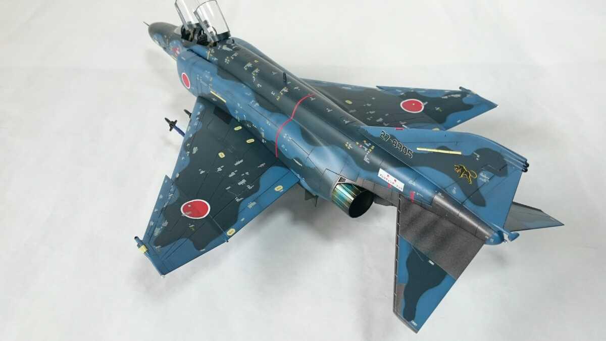 1/48 F-4EJ改 ファントムⅡ第８飛行隊 洋上迷彩 スジ彫り改修塗装完成品