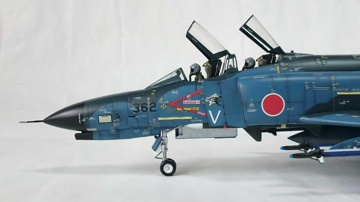 1/48 F-4EJ改 ファントムⅡ第８飛行隊 洋上迷彩 スジ彫り改修塗装完成品