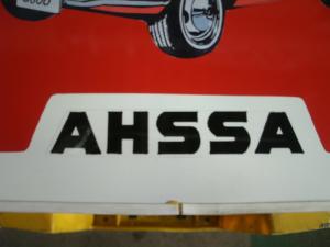 ホンダ(HONDA)AHSSA看板S600タイプ自家製レプリカ看板  検索S500.S800.T360.T500.L700.T700.L800.T800.N360.TN360.AK250.AK280.AS285.AS280