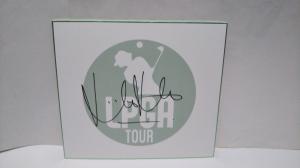 即決！女子ゴルフ 上田桃子 直筆サイン入りLPGA公式色紙★2L写真付★