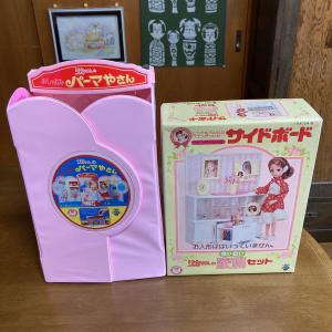 昭和レトロ 70年代 リカちゃんハウス パーマ屋さん サイドボード家具セット 新品