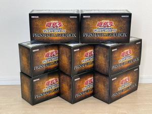 遊戯王 プリズマティックゴッドボックス 8箱シングルカード