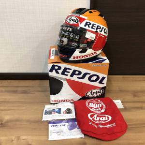 送料無料 レプソル ホンダ 限定 RX-7x XLサイズ Arai アライ アライヘルメット REPSOL HONDA 61,62cm XLSIZE