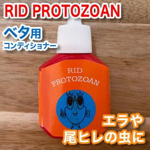 RID PROTOZOAN 12ml エラや尾ビレの寄生虫に ベタ用品