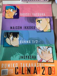 高橋留美子作品集カレンダー 2009年 うる星やつら・めぞん一刻・らんま1/2・犬夜叉 未開封品 全13枚