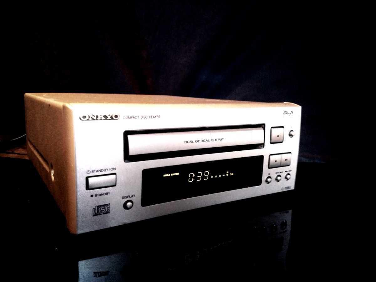 ONKYO C-705X CDプレーヤー CDデッキ+secpp.com.br