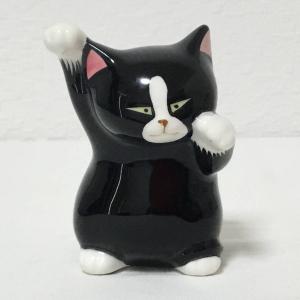 黒猫楽団 ハーモニーキャッツ ピアノ ピアニスト 陶器製 SEVEN CORPORATION セブンコーポレーション ねこ ネコ 音楽隊