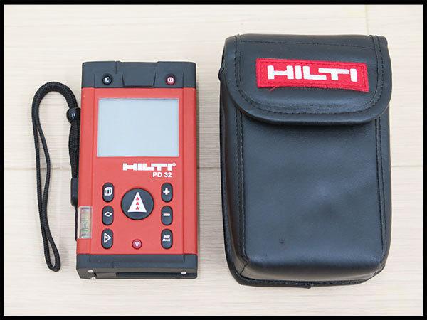 ○美品! HILTI/ヒルティ レーザー距離計 PD32 レーザーレンジメータ