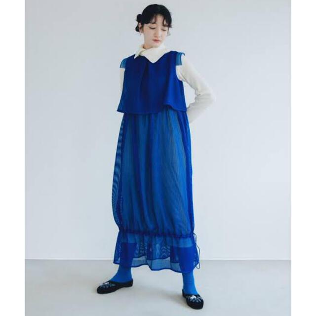 メッシュ ワンピース 20aw ritsuko karita-