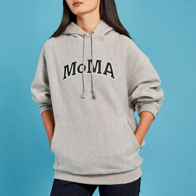 NY正規] Champion MoMA チャンピオン モマ パーカー Lサイズ