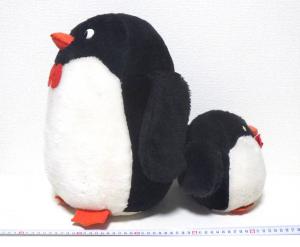 昭和レトロ 大小2個まとめて ペンギン ぺんぎん ぬいぐるみ レトロポップ ビンテージドール