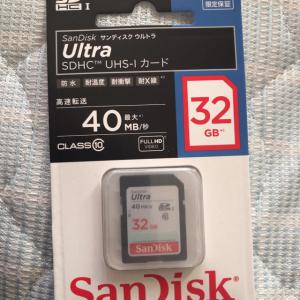 【新品お買い得タイムセール‼︎】※送料無料‼︎サンディスクSDカード32GB