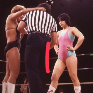 全日本女子プロレス 立野記代生写真