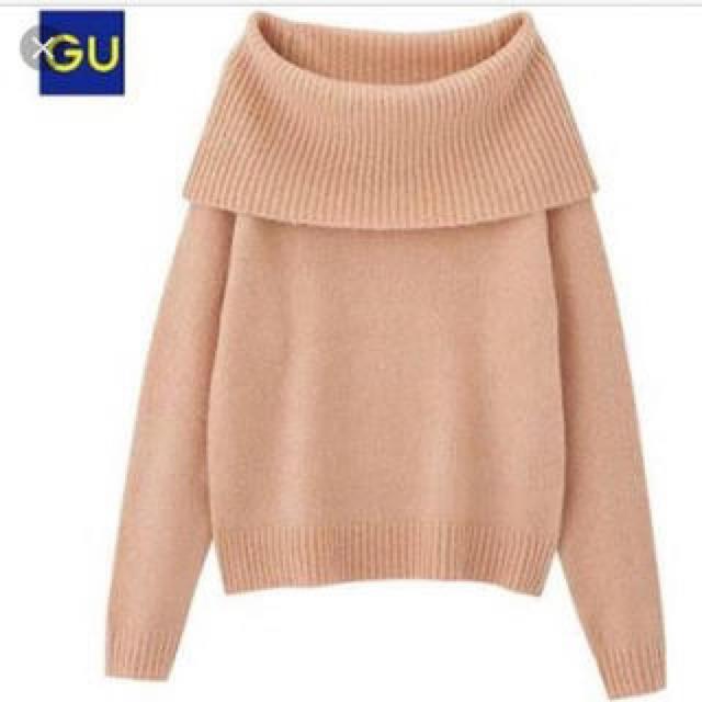 gu オフショルセーター