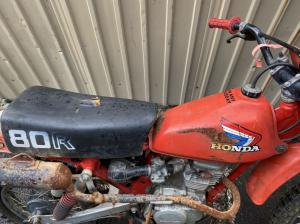 2台セット ビンテージモトクロス XR80 VMX XL80S XL50S AD03 HD04 空冷 CR80 キタコ ボアアップ  ビックキャブツインショック 大阪～