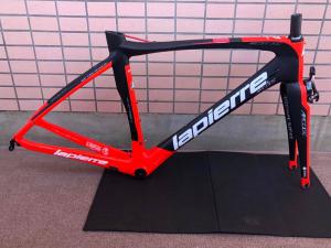 美品】LAPIERRE ラピエール AIRCODE 300 エアコード サイズ46(xs) フル カーボン フレーム 全付属品 、フロントブレーキ、セラミックBB付