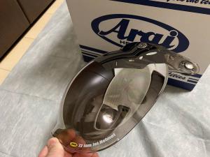 Arai ジェットヘルメット アライ クラシックMOD Lサイズカフェレーサーデザイン 商品僅か 中古美品 おまけバブルシールド