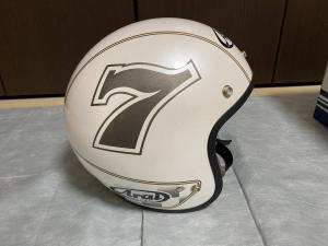 Arai ジェットヘルメット アライ クラシックMOD Lサイズカフェレーサーデザイン 商品僅か 中古美品 おまけバブルシールド