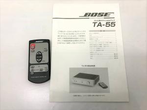 BOSE TA-55 テレビ用2チャンネルアンプ リモコン TA-55RC パワーアンプ オーディオ ボーズ