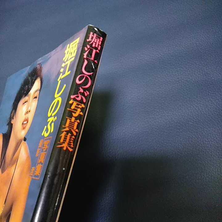 堀江しのぶ 写真集 近映文庫 近代映画社 昭和61年 初版 ８０年代アイドル