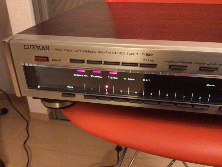 ラックスマン LUXMAN ステレオ チューナー T530 FM AM 美品