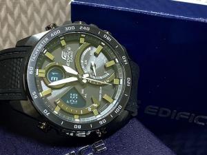 カシオ/エディフィス ソーラー腕時計 クロノグラフ スマートフォンリンク