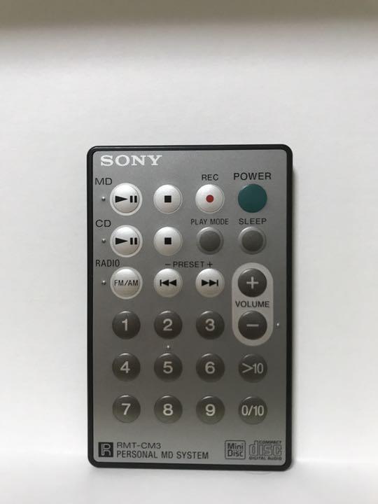 SONY RMT-CM35 パーソナルMDシステム用.リモコン - その他