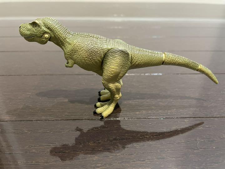 アニア ティラノサウルス 緑 グリーン 肉食恐竜ライバル激突セット