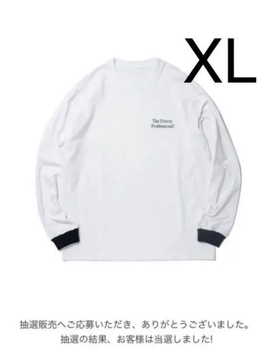 「XL」 ENNOY ロンT Tシャツ 白