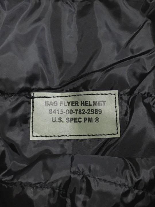 新品 米軍 CIVILIAN MILITARY ヘルメットBAG ブラック未使用