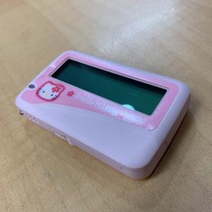 希少 アーキス ハローキティ ポケベル Hello Kitty 元箱 説明書類 ストラップ 付き 美品