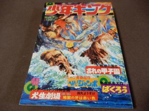 週刊少年キング 1972年 昭和47年 40号 ドッキリ仮面 おそ松くん 水島新司 赤塚不二夫 ビッグ錠 梅本さちお 田丸ようすけ ワイルド7