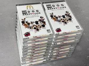 G-4☆全て新品未開封☆PSPソフト20本セット！THE DOG HAPPY LIFE 幸せワンコ生活第1弾/マクドナルドバージョン(非売品)×10  通常盤×10