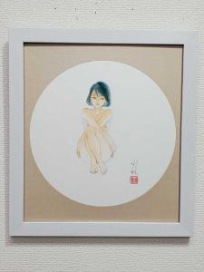 人気の裸婦シリーズ 院展院友 若手日本画家 森ゆだね 11月最新作・その２