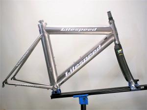 美品 LITESPEED BLADE 650C 2002年 チタン フレームセット ライトスピード ブレード のりりん