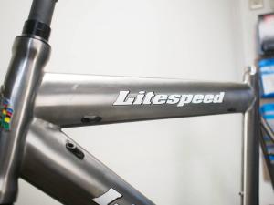 美品 LITESPEED BLADE 650C 2002年 チタン フレームセット ライトスピード ブレード のりりん