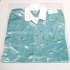 ○大韓航空/KOREANAIR・キャビンアテンダント現行制服/青長袖ブラウス/サイズ10 (スチュワーデス・ユニフォーム）