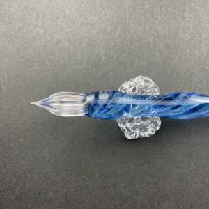 水色のフューミングガラスペン（8）_3