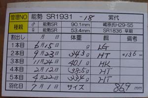 能勢SR血統オオクワガタ ♂86.9mm(88.9同腹）