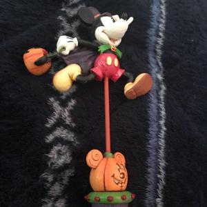 【美品レアモノタイムセール！】※送料無料‼︎ハロウィンミッキーフィギュアリン