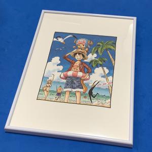 ワンピース 複製原画 額装品 少年ジャンプ 検ポスター 原画 アニメグッズ One Piece