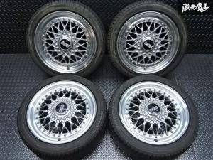 ○BBS RS RS279 メッシュ 15インチ 6J +40 PCD 114.3 4H ホイール 4本 カプチーノ C系 アルトワークス ワゴンR  アコード 棚S-4